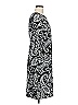 Talbots 100% Polyester Paisley Black Casual Dress Size 8 - photo 4