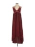 Express 100% Polyester Burgundy Cocktail Dress Size S - photo 1
