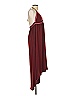 Express 100% Polyester Burgundy Cocktail Dress Size S - photo 4