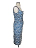 Nicole Miller Collection Print Blue Cocktail Dress Size 4 - photo 4