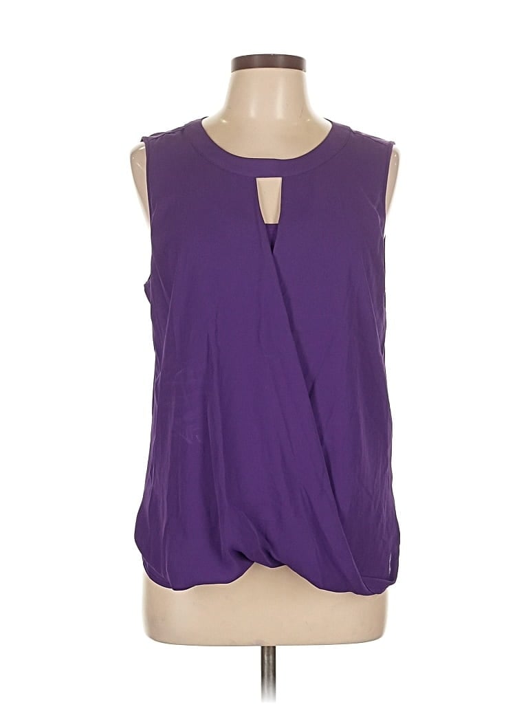 Pre-owned 41hawthorn Sleeveless Blouse In Purple