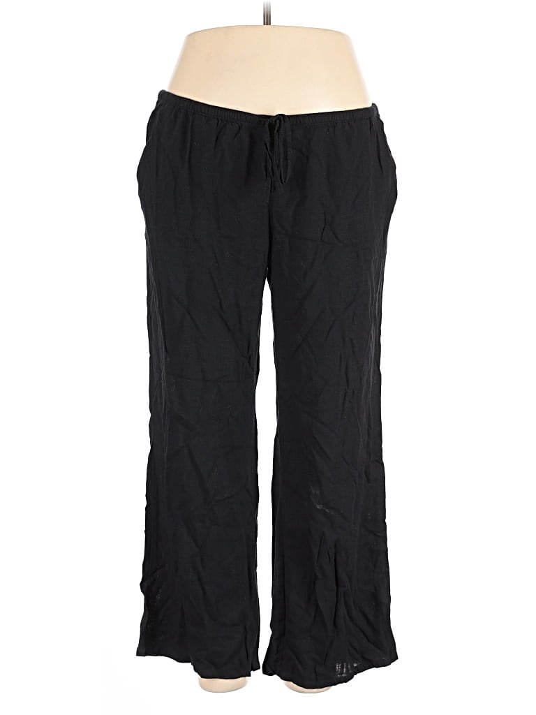Pre-owned Divided By H&m Track Pants In Black