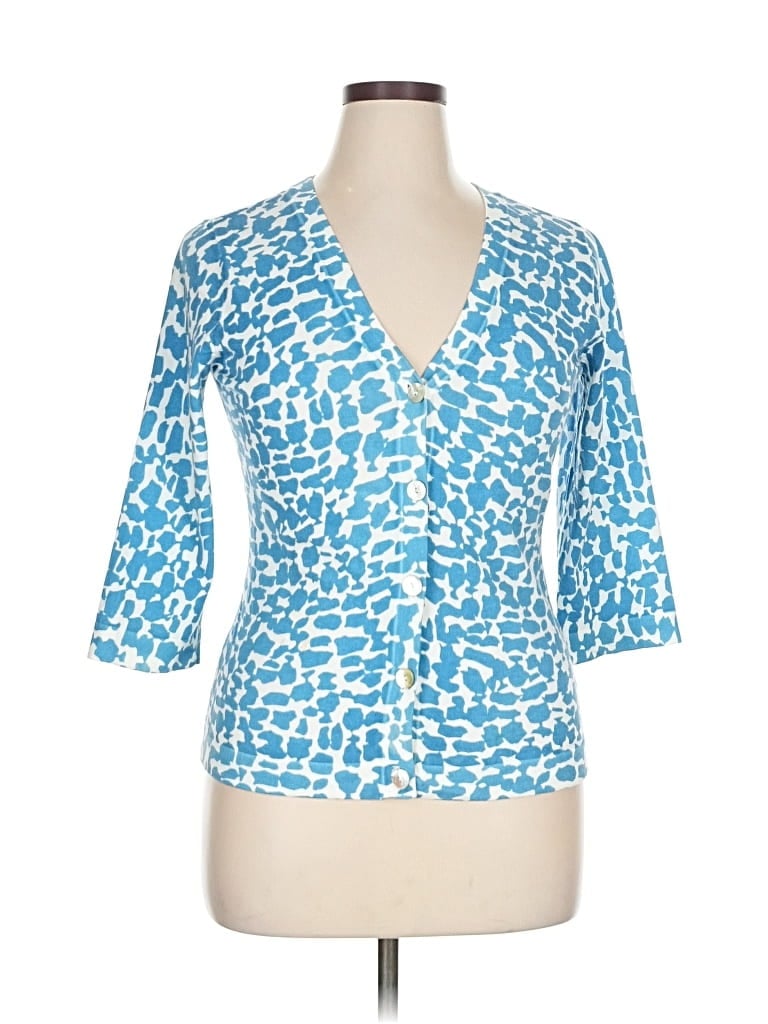 Click to view more detailed imagery on our partner's website Pre-owned Chico's Cardigan Sweater In Blue