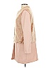 Zara Basic 100% Polyester Tan Pink Coat Size S - photo 5