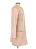 Zara Basic 100% Polyester Tan Pink Coat Size S - photo 4