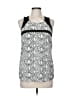 Ro & De 100% Polyester Silver Sleeveless Top Size M - photo 1