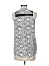 Ro & De 100% Polyester Silver Sleeveless Top Size M - photo 2
