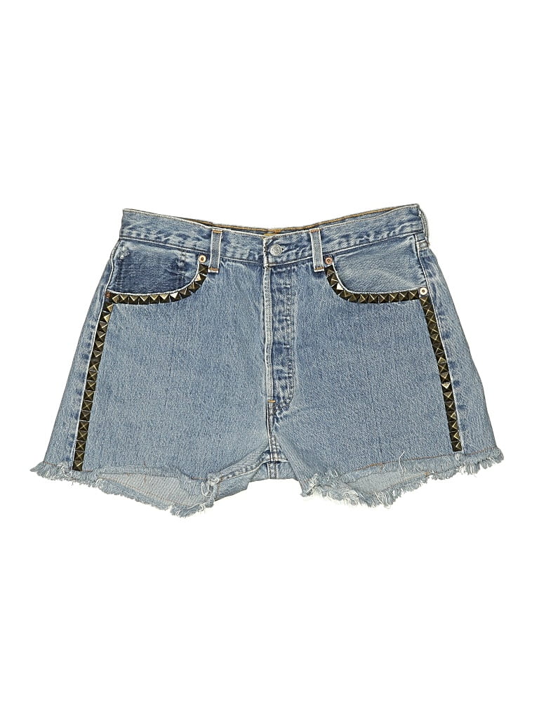 Pre-owned What Goes Around Comes Around Denim Shorts In Blue