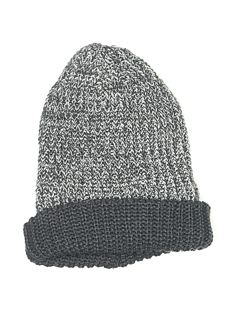 Pre-owned Unbranded Beanie Hat In Gray