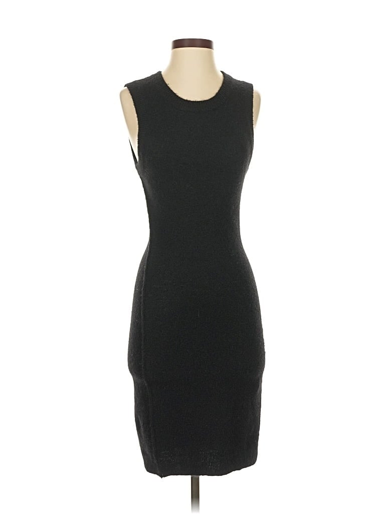 Pre-owned Wilfred Free Cocktail Dress In Black