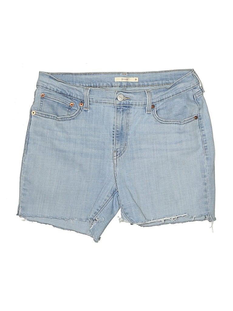 Click to view more detailed imagery on our partner's website Pre-owned Levi's Denim Shorts In Blue
