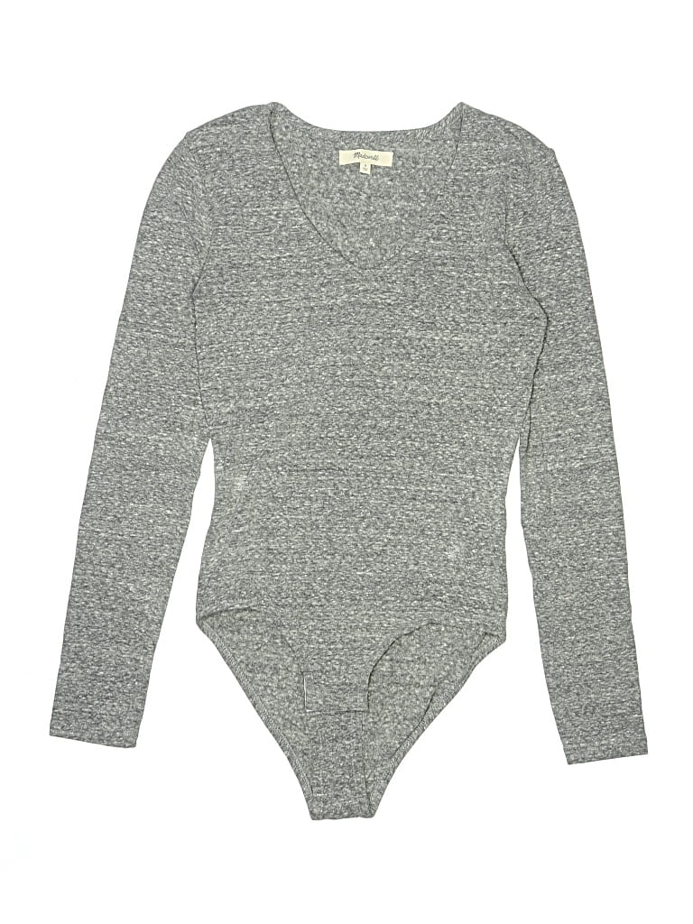 MADEWELL Pre-owned Bodysuit In Gray