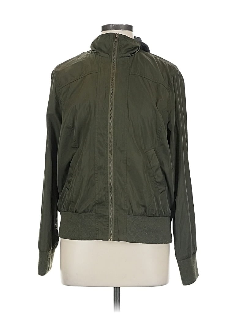 Pre-owned Torrid Track Jacket In Green