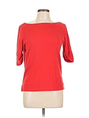 Lauren by Ralph Lauren 3/4 Sleeve T-Shirt (view 1)