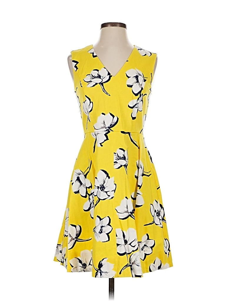 Pre-owned Draper James Casual Dress In Yellow