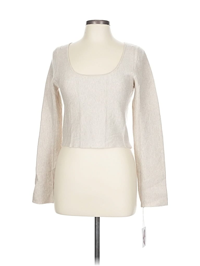 JESSICA SIMPSON Pre-owned Pullover Sweater In White
