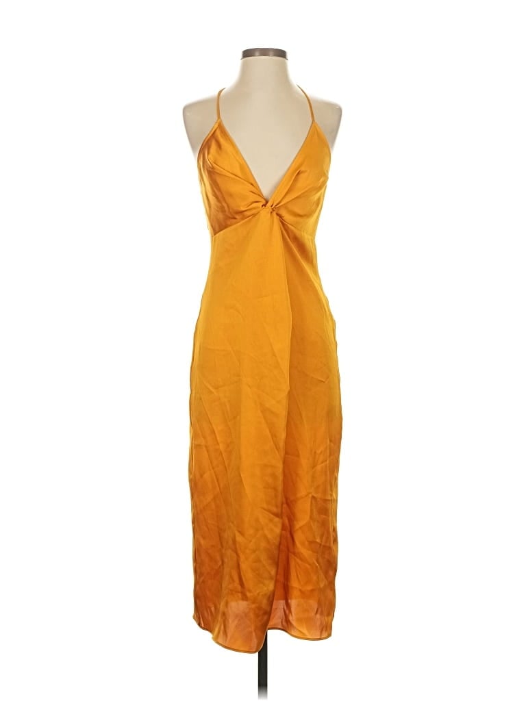 Pre-owned Express Cocktail Dress In Orange