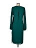 BCBGMAXAZRIA Solid Teal Casual Dress Size XS - photo 2