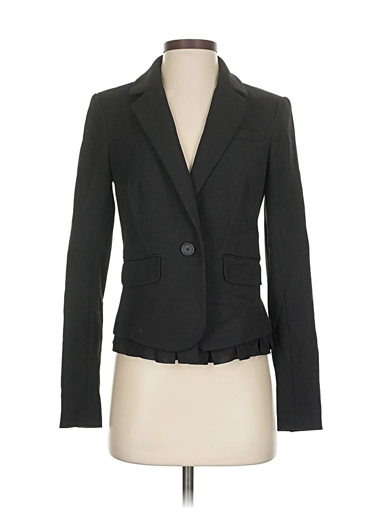 Pre-owned Ann Taylor Loft Blazer Jacket In Black