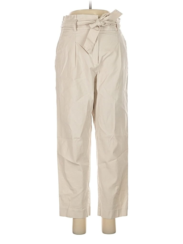 Pre-owned Ann Taylor Khaki Pant In White