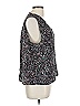 Roan + Ryan 100% Rayon Black Sleeveless Blouse Size L - photo 4