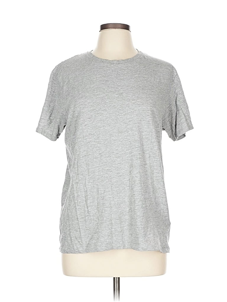 Pre-owned Primark Short Sleeve T-shirt In Silver