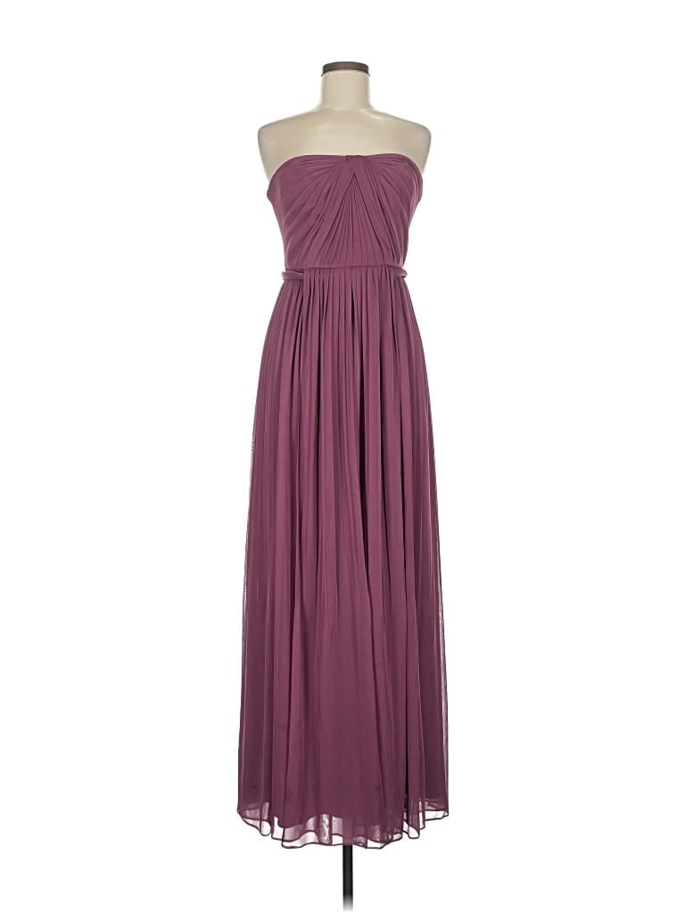 Pre-owned David's Bridal Cocktail Dress In Purple
