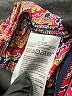 Gap 100% Polyester Red Pink Long Sleeve Blouse Size XS - photo 8