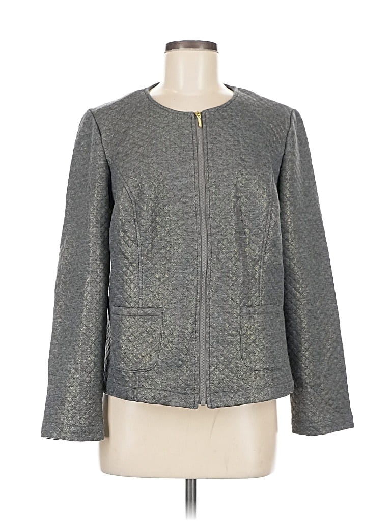 Pre-owned Chico's Jacket In Gray
