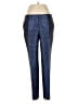 Leifsdottir 100% Polyester Argyle Blue Casual Pants Size 6 - photo 1