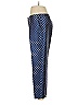 Leifsdottir 100% Polyester Argyle Blue Casual Pants Size 6 - photo 5
