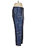 Leifsdottir 100% Polyester Argyle Blue Casual Pants Size 6 - photo 4
