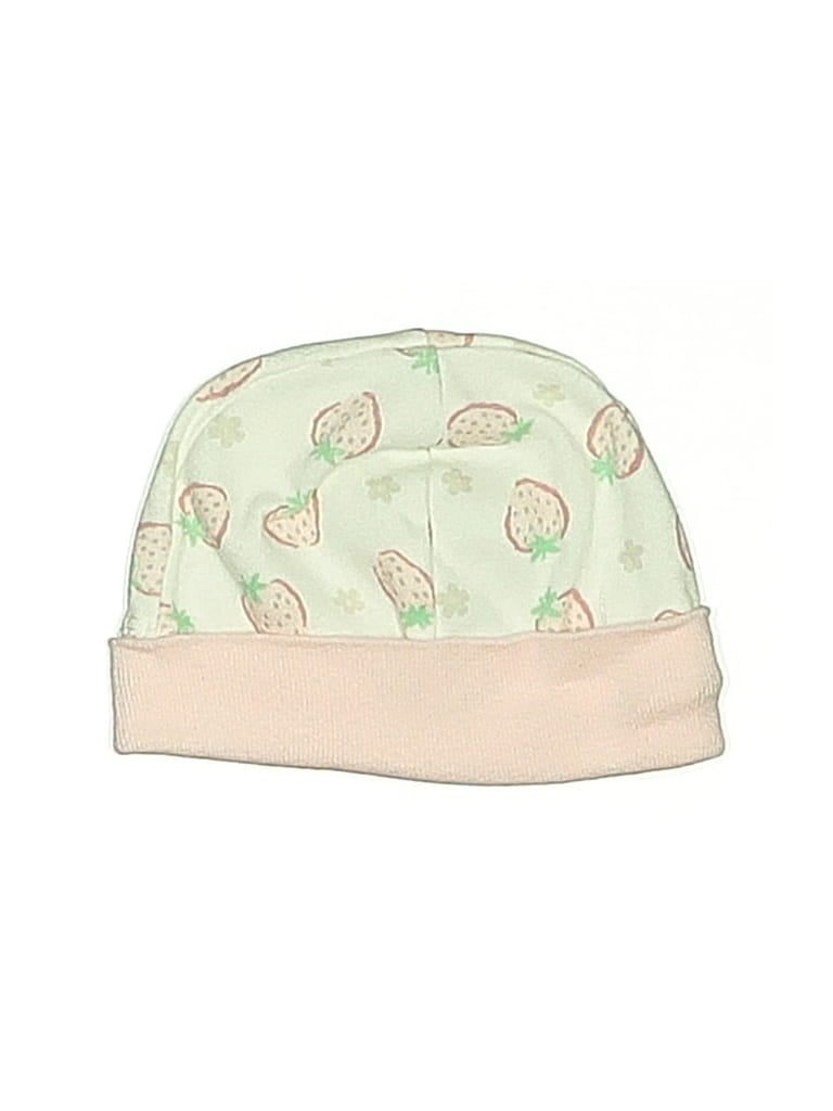 Pre-owned Allura Babies' Beanie Hat In White