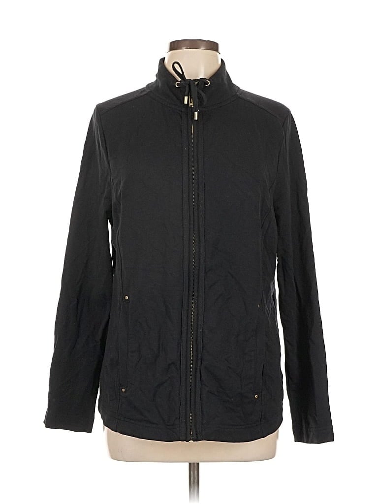 Pre-owned Charter Club Cardigan Sweater In Black