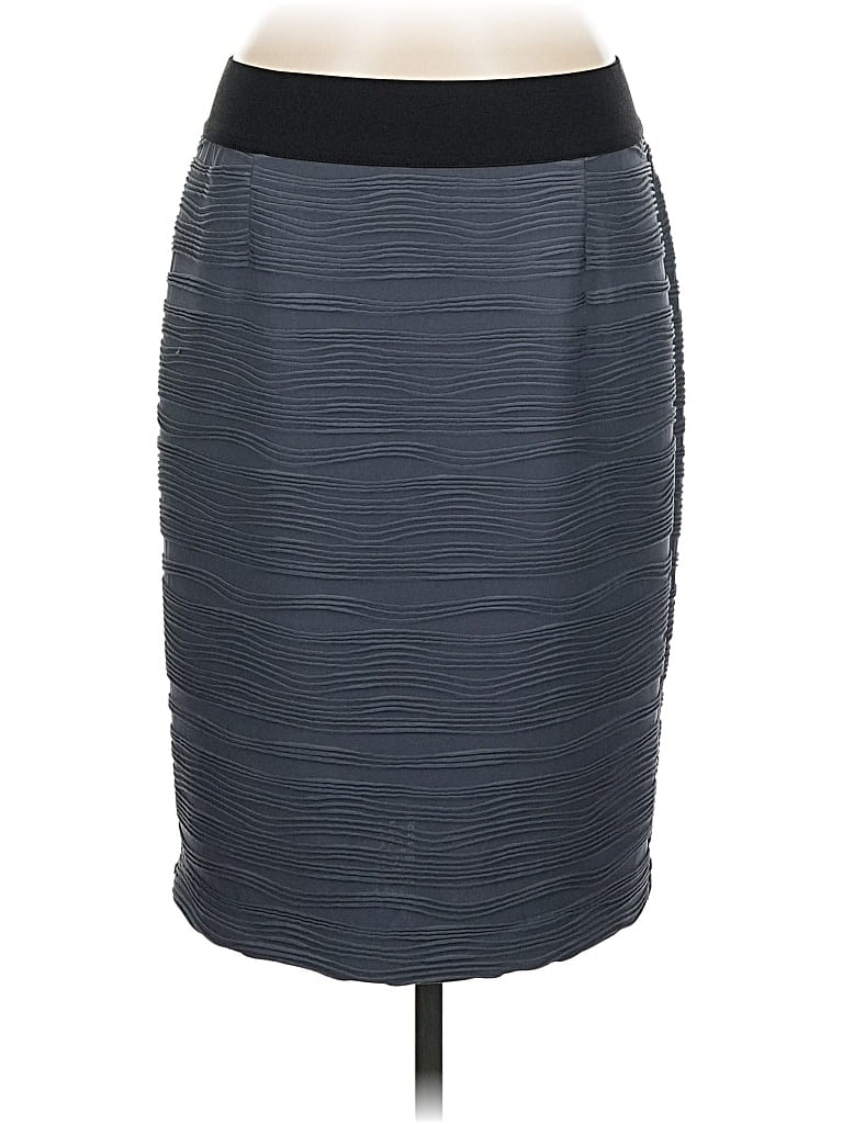 Pre-owned Alfani Formal Skirt In Gray