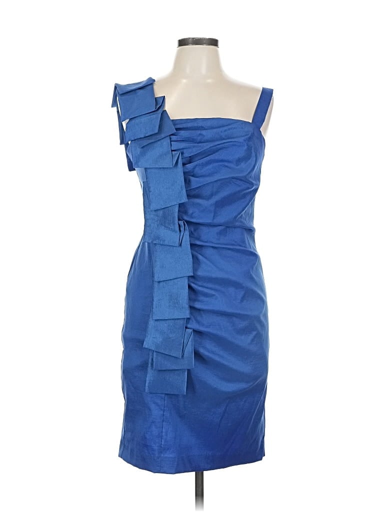 Pre-owned Dressbarn Cocktail Dress In Blue