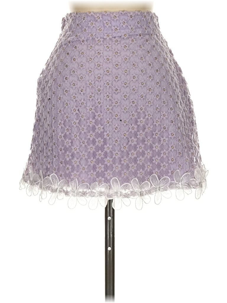 Pre-owned Assorted Brands Formal Skirt In Purple