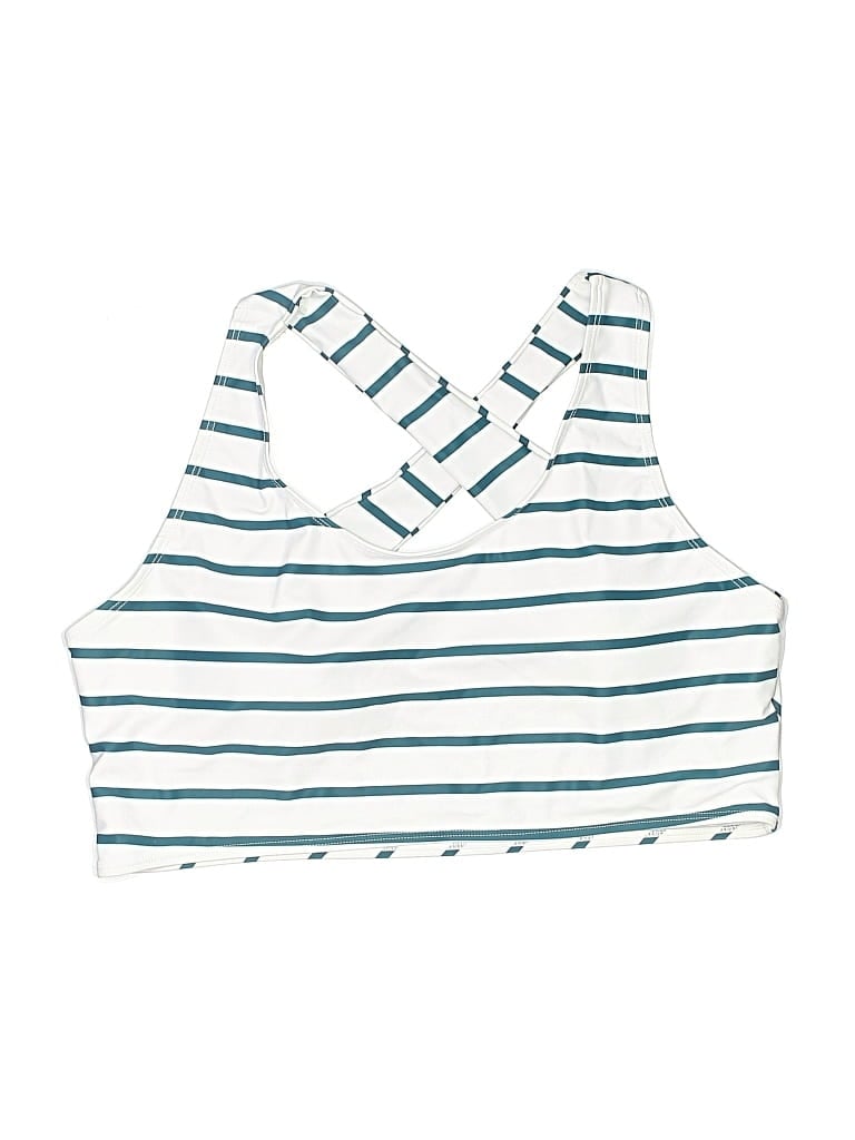 Click to view more detailed imagery on our partner's website Pre-owned Unbranded Swimsuit Top Ivory Swimwear In White