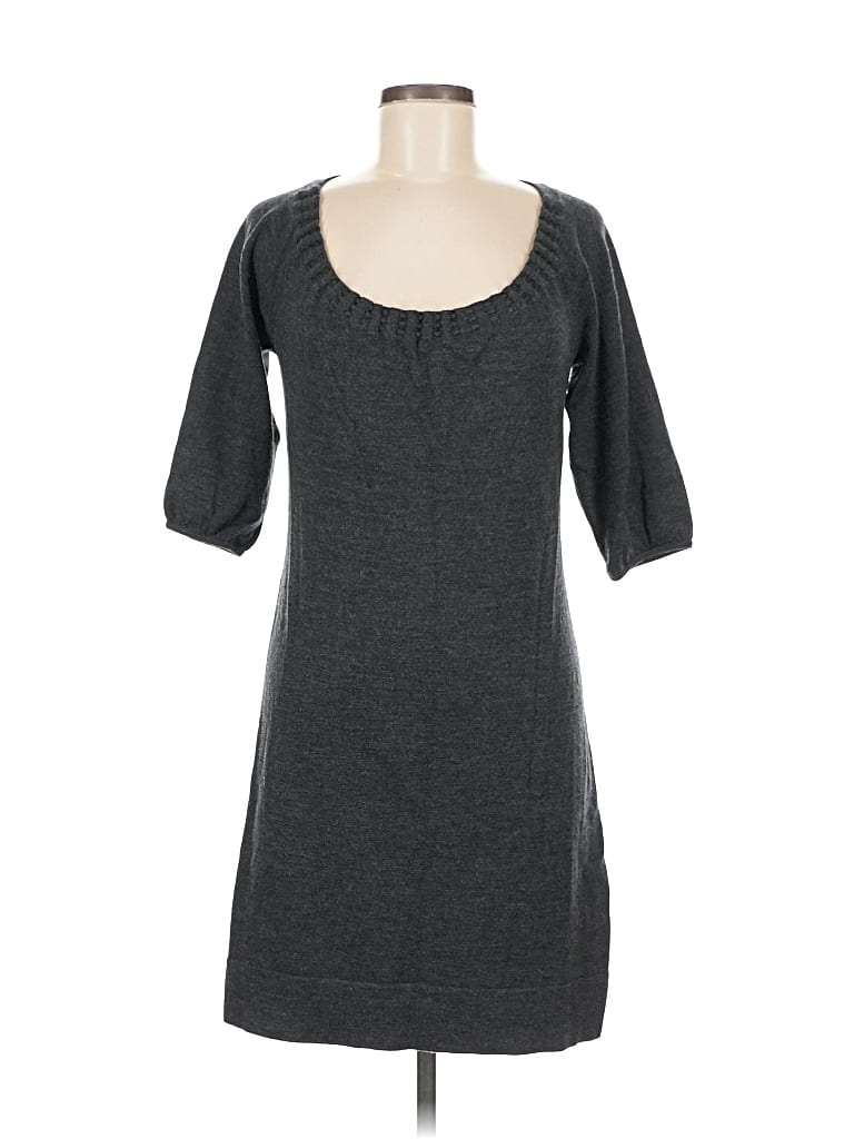 Pre-owned Ann Taylor Casual Dress In Gray