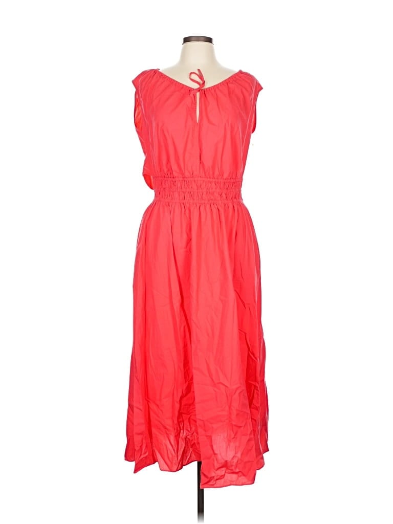 Pre-owned Faherty Casual Dress In Red