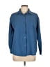 Assorted Brands Blue Long Sleeve Button-Down Shirt Size 12 - photo 1