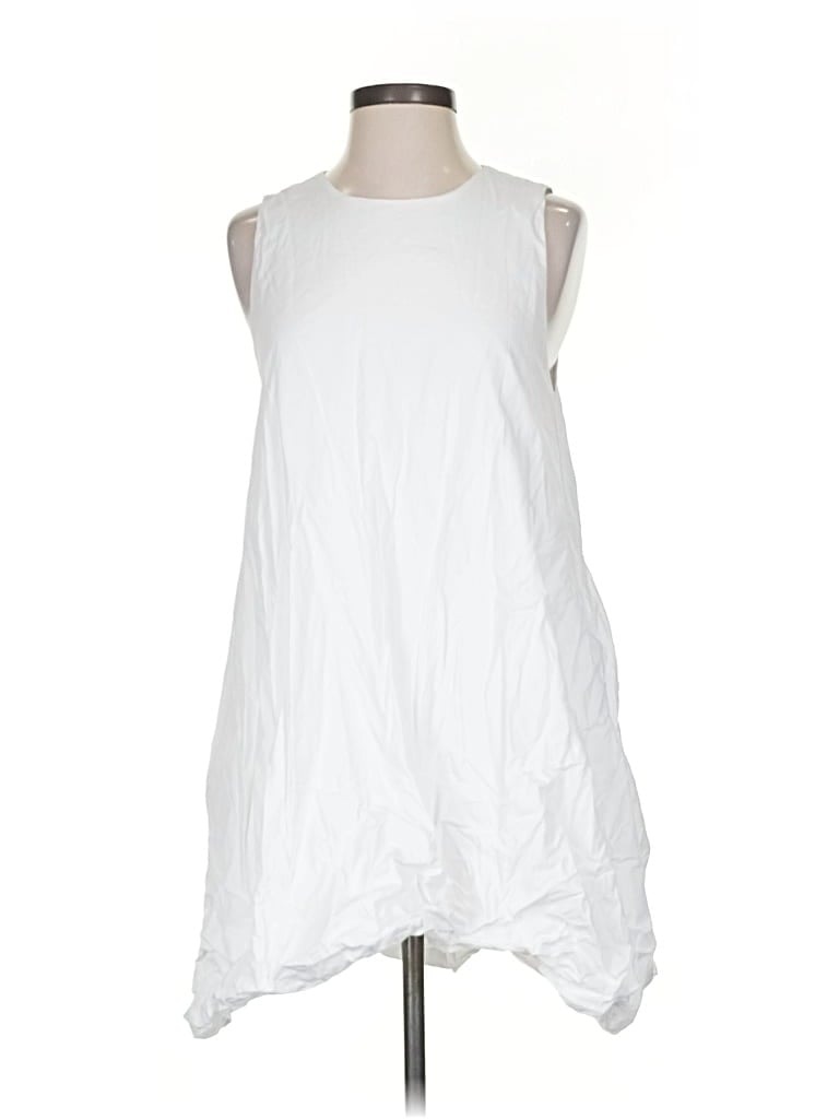 Pre-owned Assorted Brands Casual Dress In White