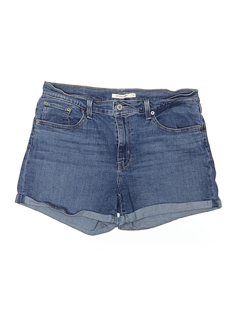 Click to view more detailed imagery on our partner's website Pre-owned Levi's Denim Shorts In Blue