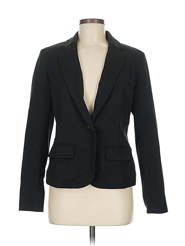 Pre-owned Merona Blazer Jacket In Black