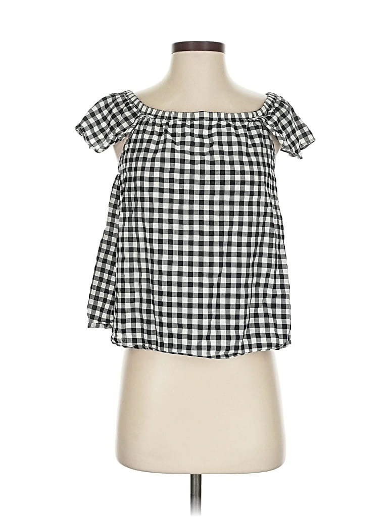 Pre-owned J.crew Factory Store Sleeveless Blouse In Black