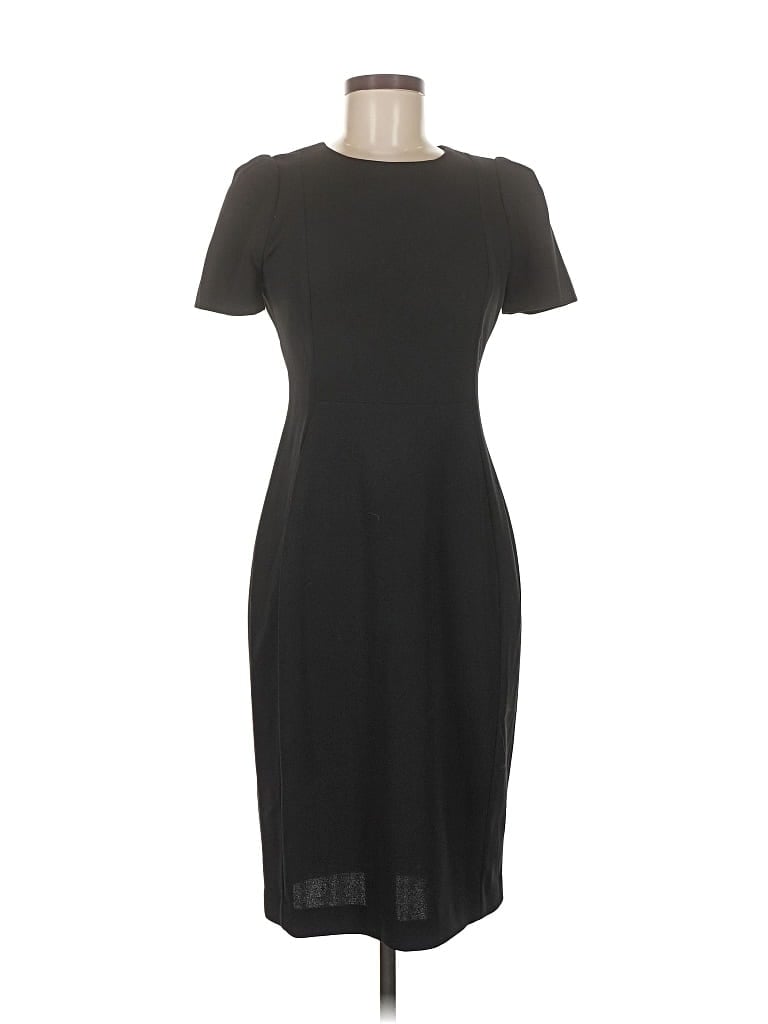 Pre-owned Calvin Klein Casual Dress In Black