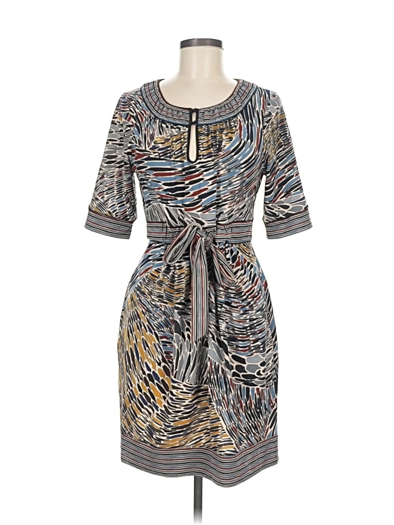 Pre-owned Bcbgmaxazria Casual Dress In Blue