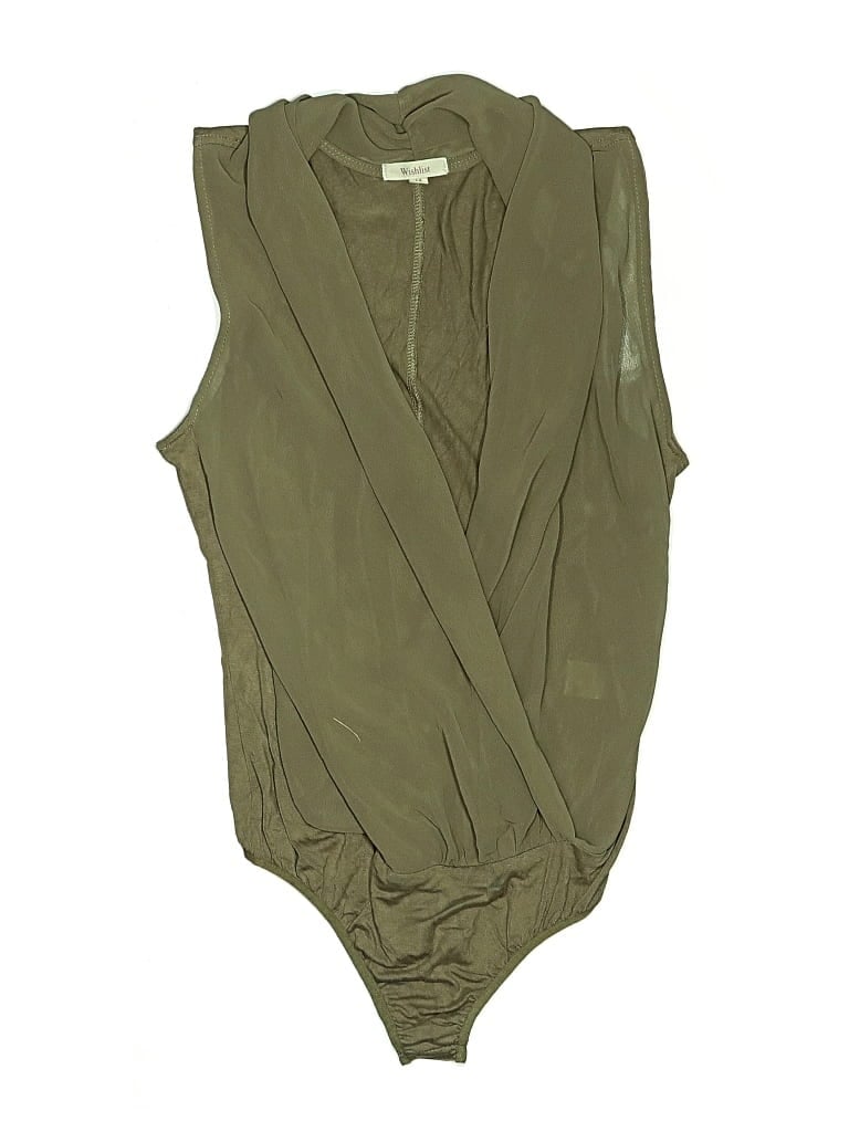 Pre-owned Wishlist Bodysuit In Green