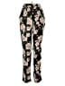 Missguided Floral Black Casual Pants Size 8 - photo 1