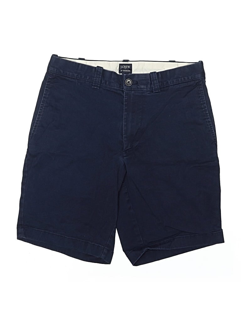 Pre-owned J.crew Factory Store Shorts In Blue